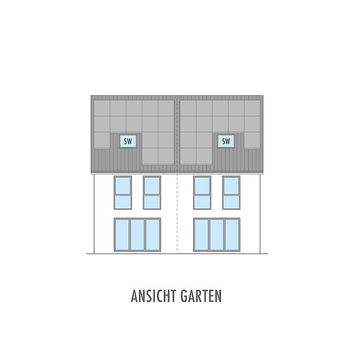 Ansicht Garten