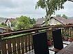 Blick vom Balkon