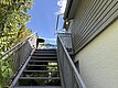 Treppe zur Wohnung im DG