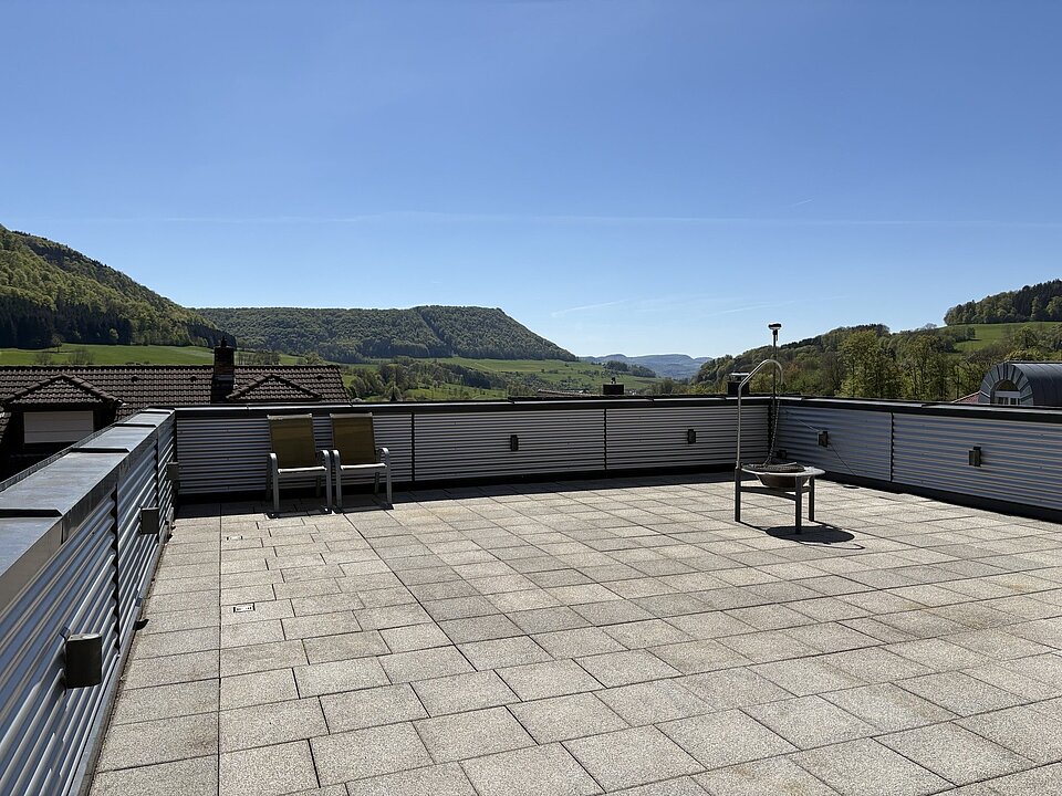 großzügige Terrasse