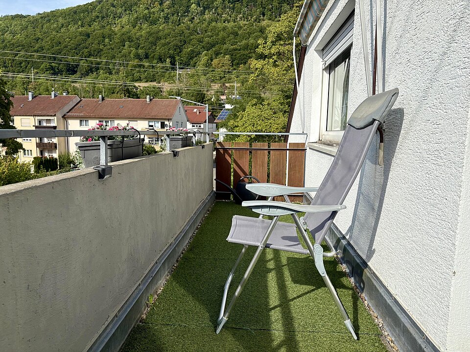 Balkon DG-Wohnung rechts