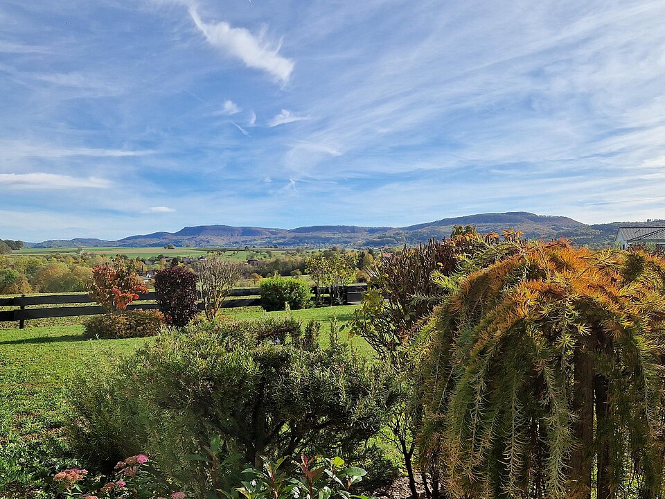 Aussicht zum Albtrauf