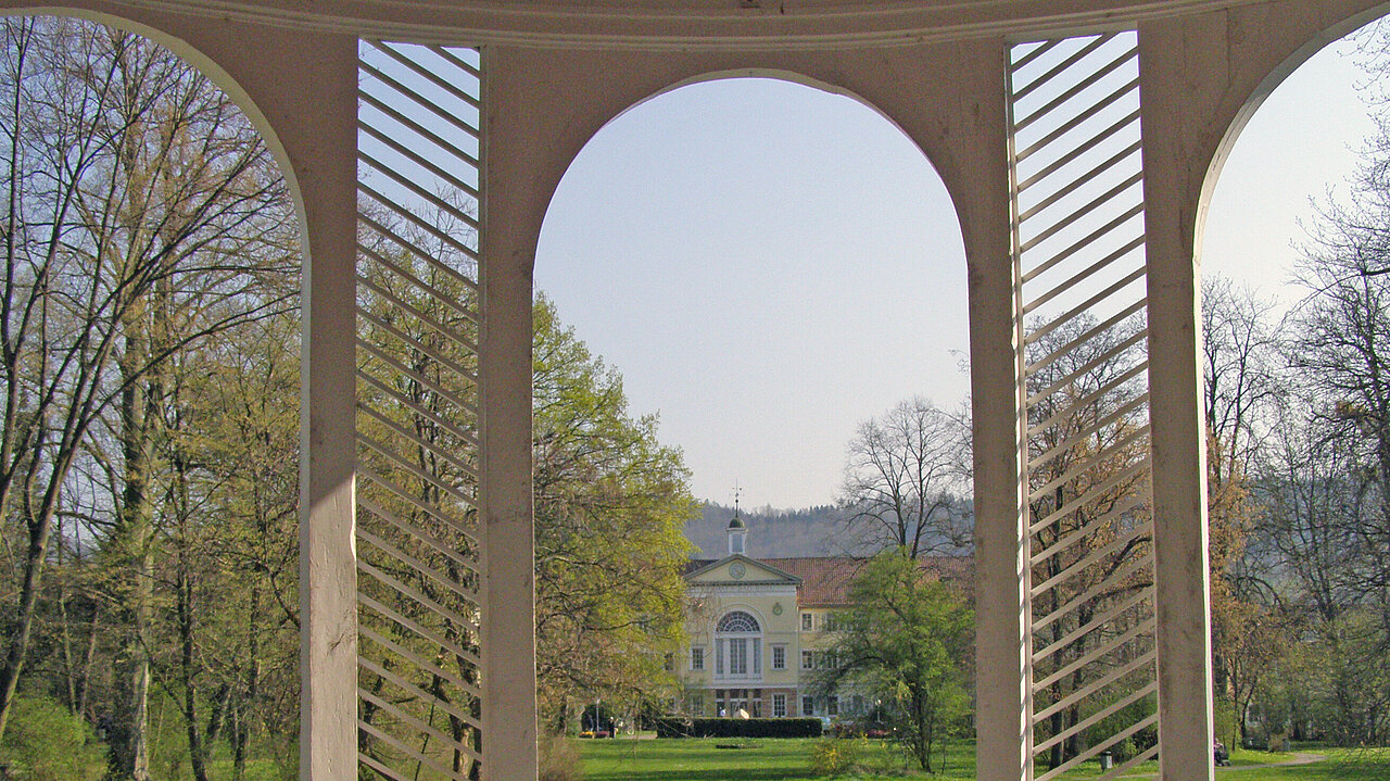 Blick zum Kurhaus