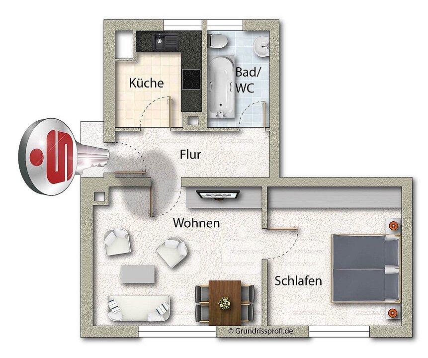 Unverbindliche Illustration