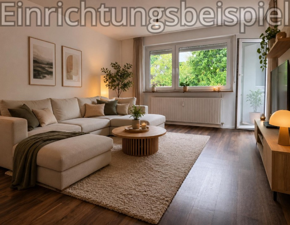 Virtuelles Homestaging Wohnzimmer