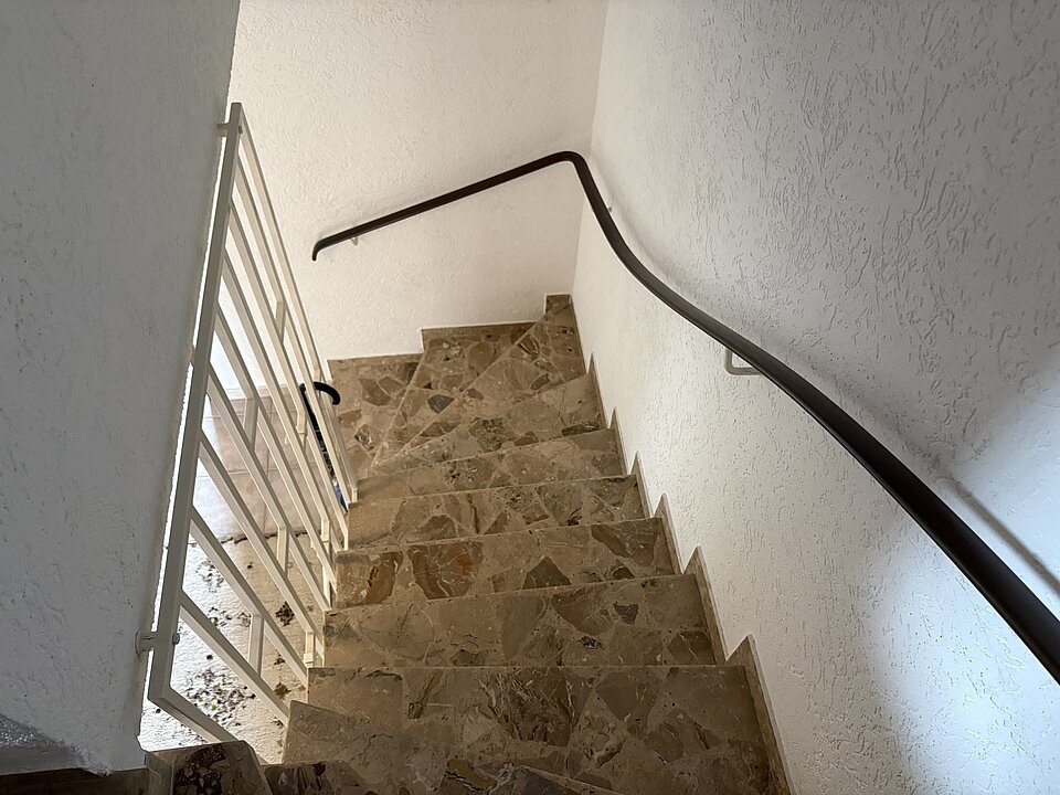 Treppe zum DG