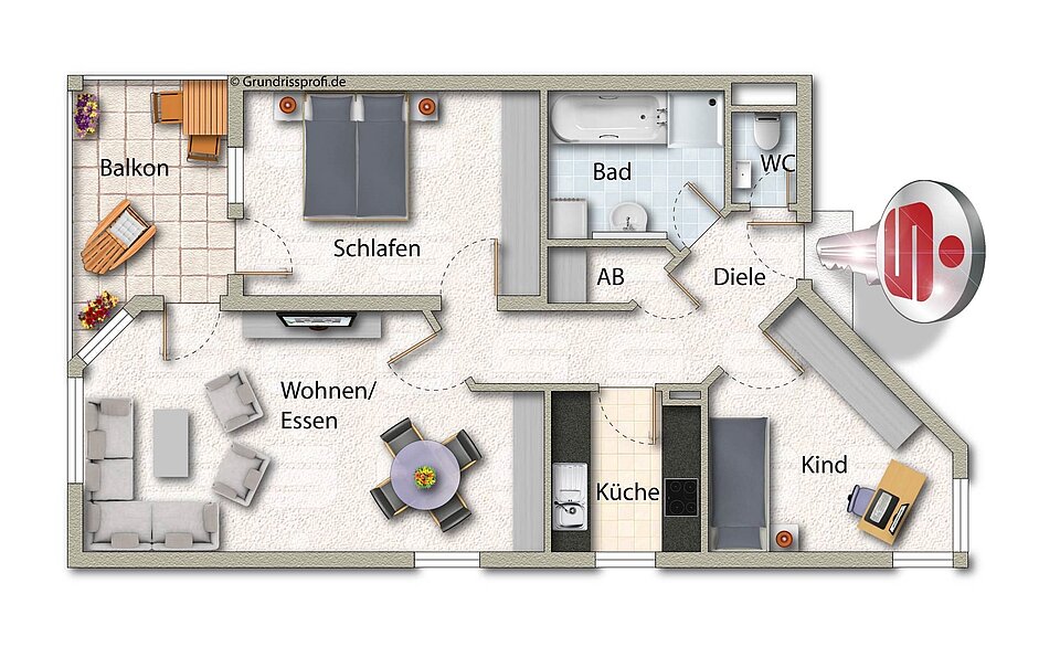 Unverbindliche Illustration