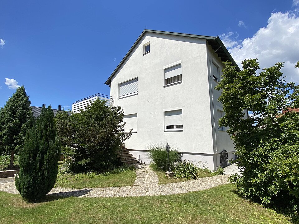 Ansicht Haus vom Garten