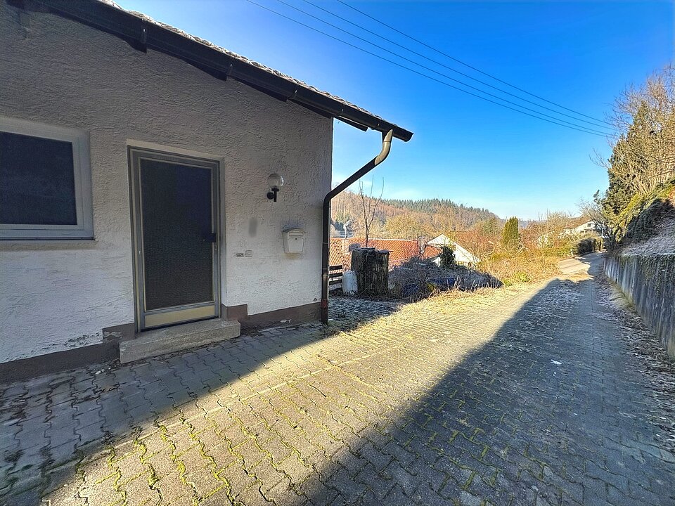 Eingangsbereich/ Auffahrt