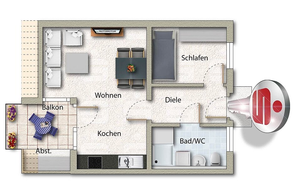 Unverbindliche Illustration