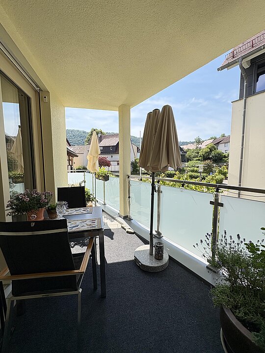 Überdachte Terrasse