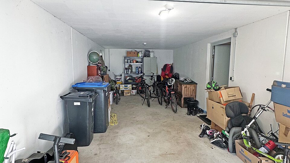 Garage in Überlänge