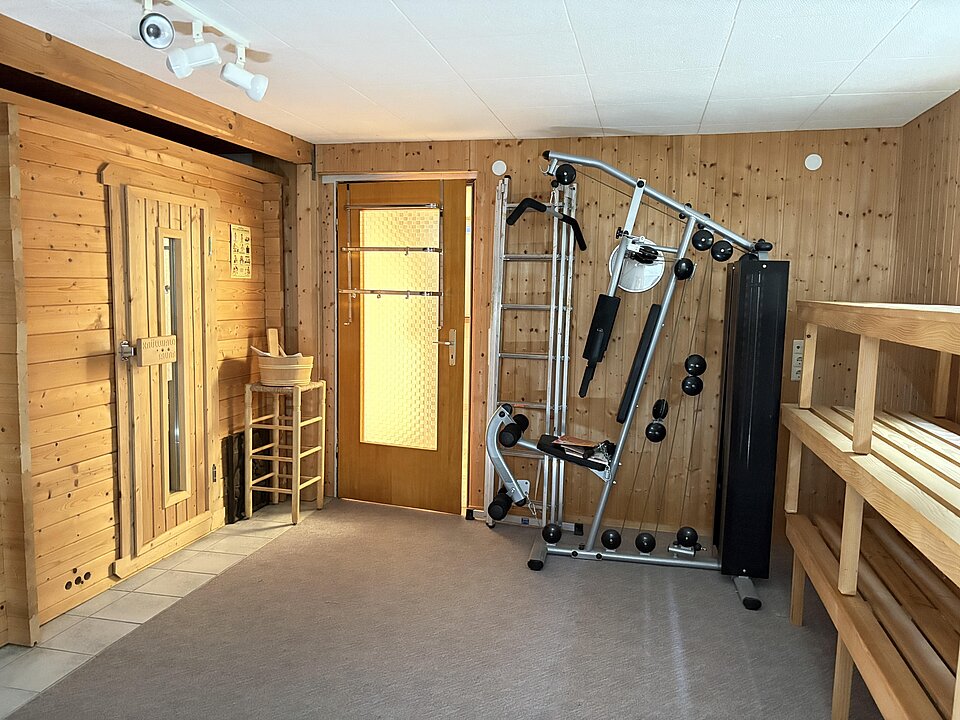 Sauna / Fitnessbereich