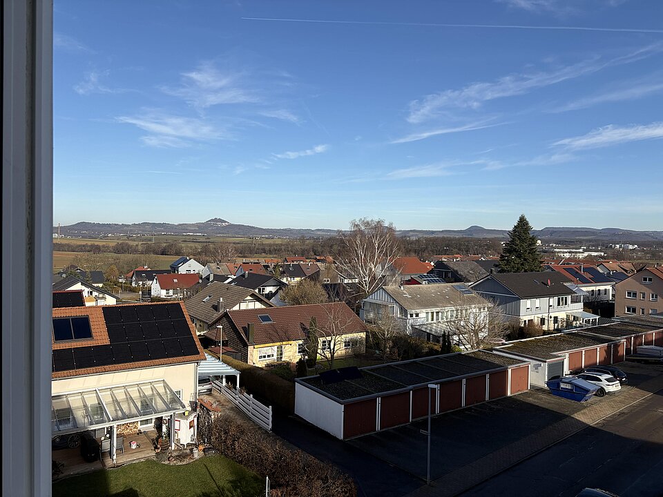 Aussicht vom Esszimmer