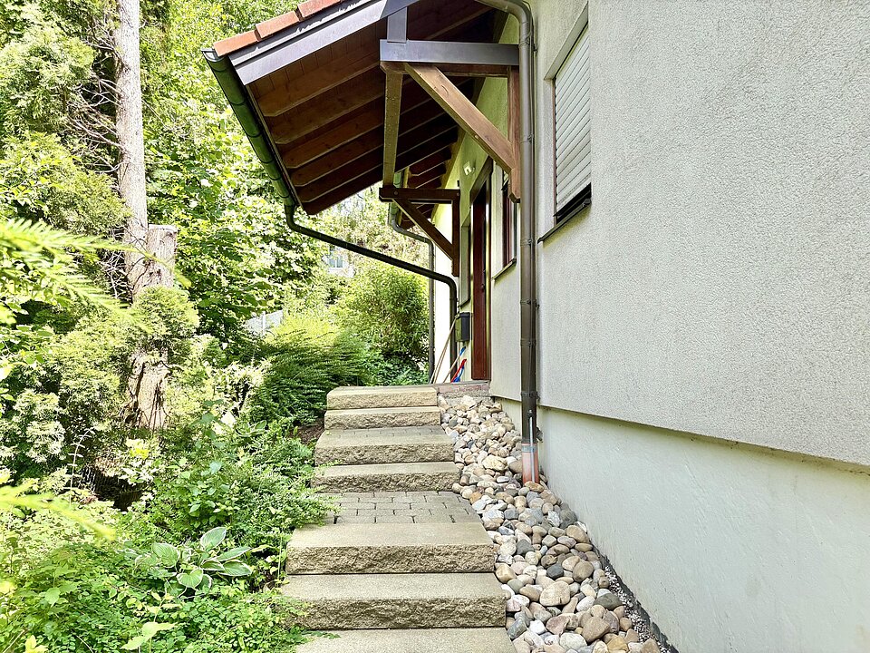 Zugang zum Haus