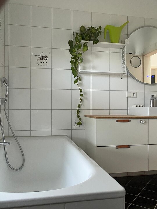 Badezimmer im Obergeschoss