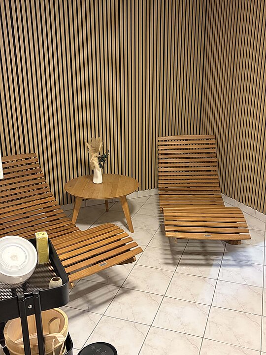 Ruhebereich /Sauna, Whirlpool