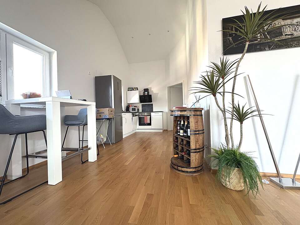 Offene Küche, Essbereich