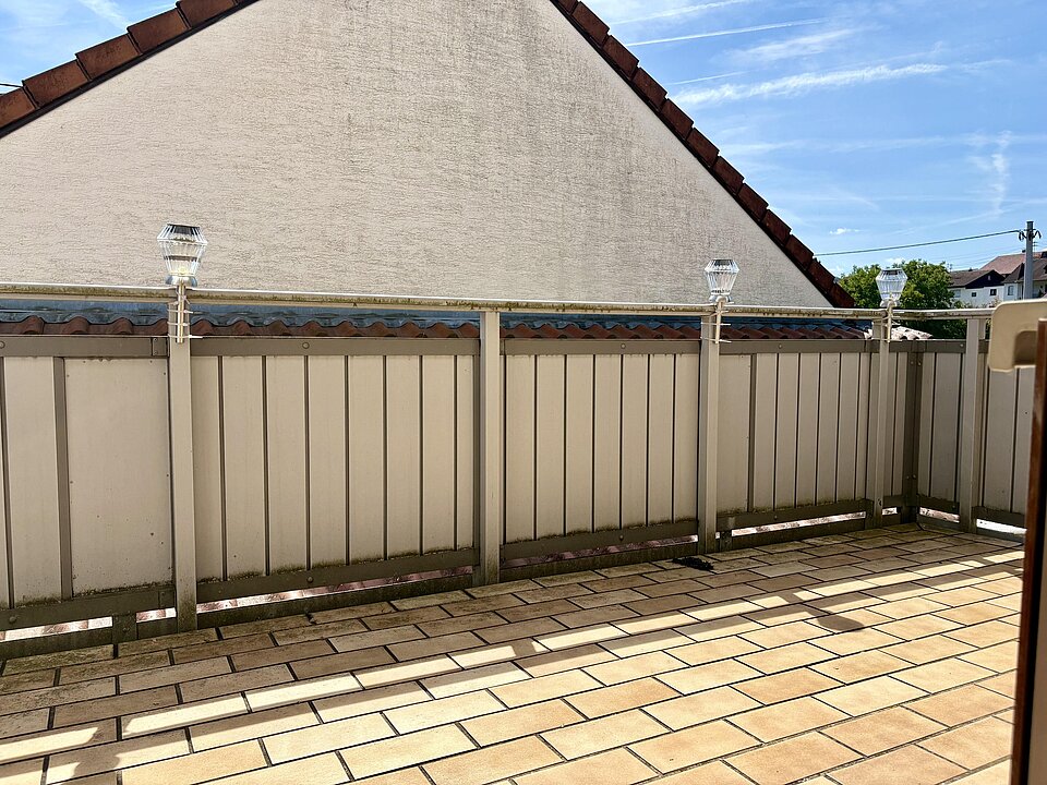 Balkon EG-Wohnung