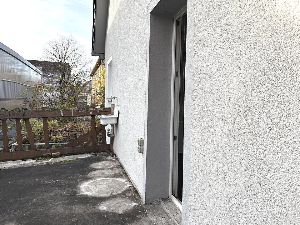 OG: Dachterrasse Westseite