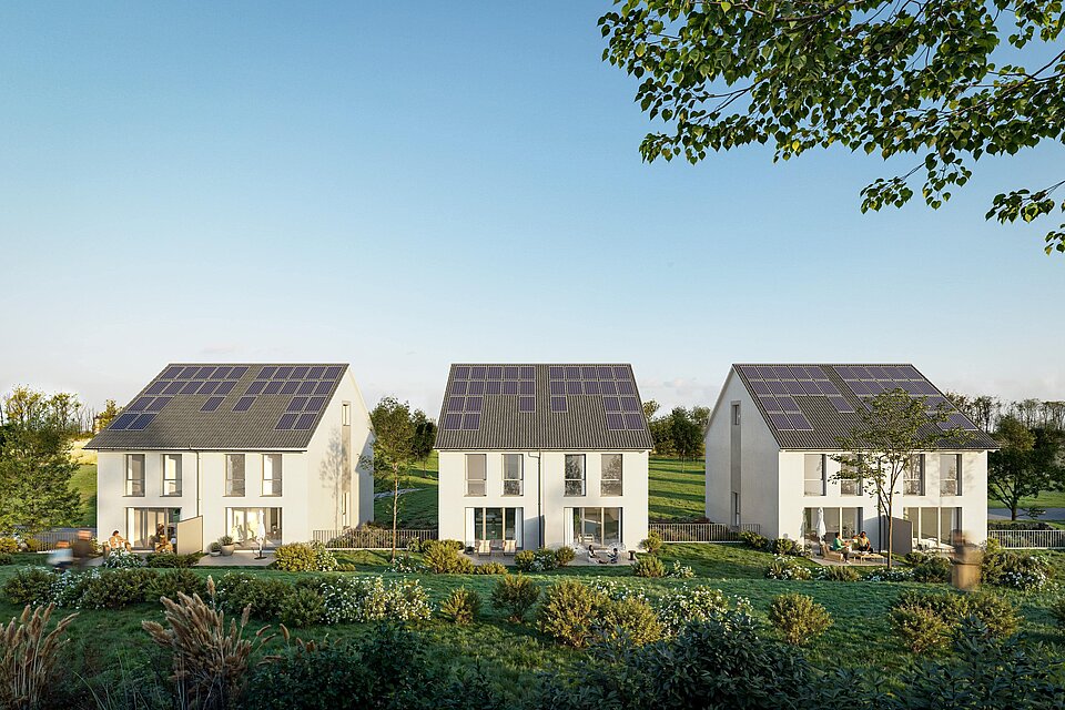 Visualisierung Garten